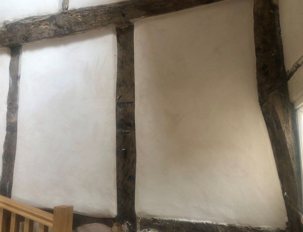 Traditional Two coat Internal Lime Plastering